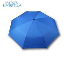 El precio promocional impreso doble del paraguas blanco del regalo 3 del paño de PG promocional de la publicidad de la fábrica 2017